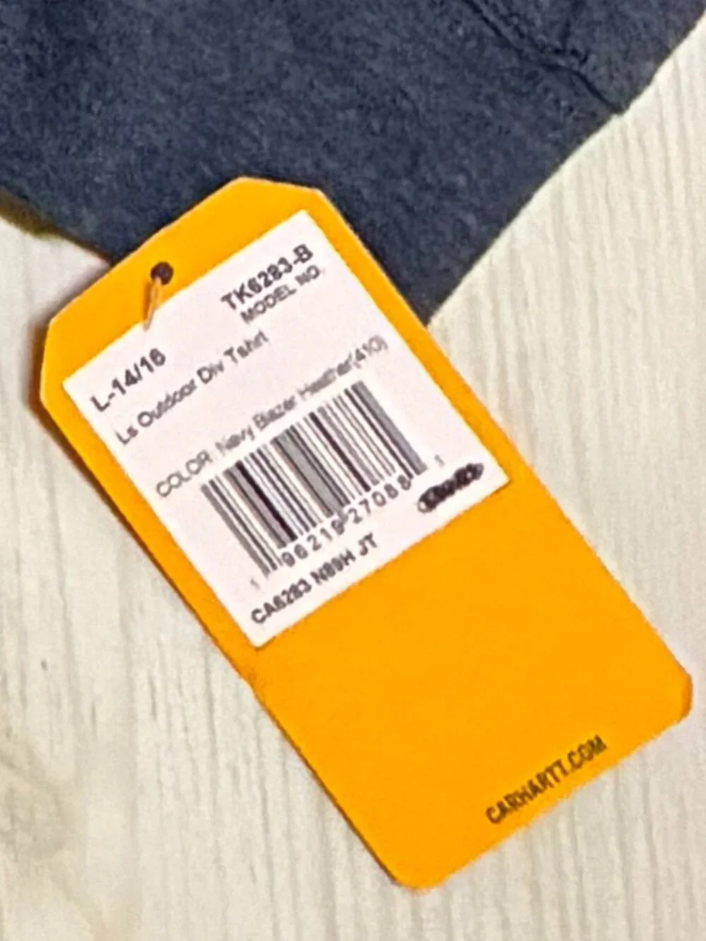 Carhartt brand size